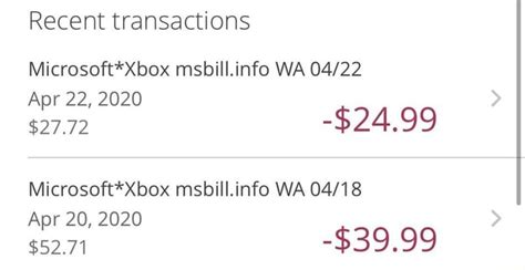 microsoft xbox msbill.info wa